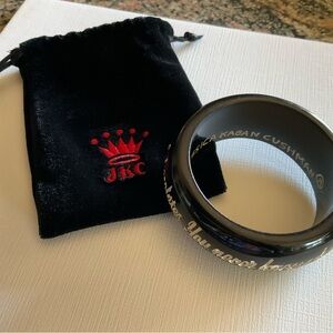 Jessica Kagan Cushman Thick Resin Carved Bracelet